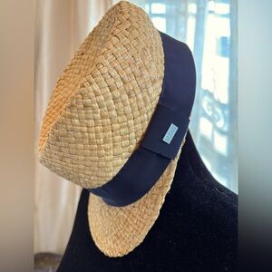 Rare Armani Exchange - Natural Straw hat - Pre Press Release